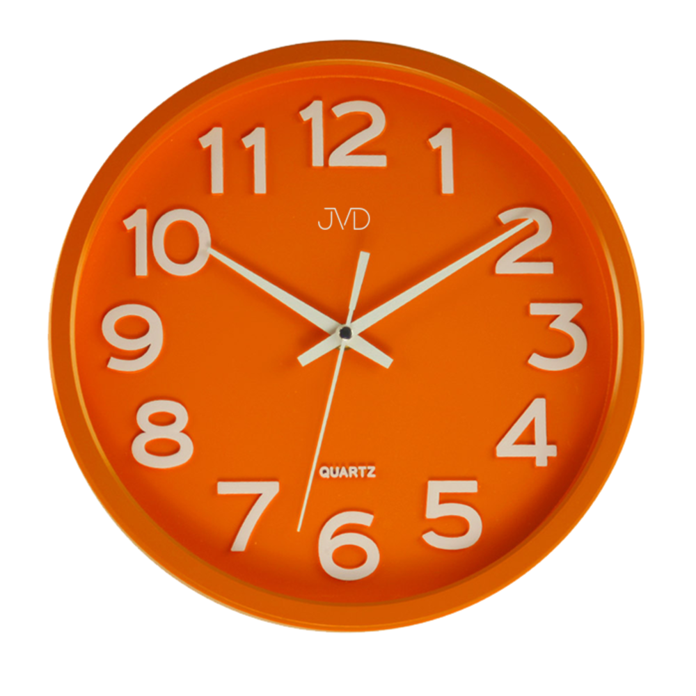 Hodiny JVD oranžové HX2413.6