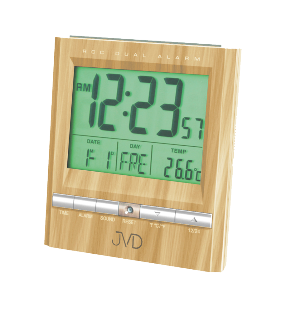 Rádiem řízený digitální budík JVD RB92.4