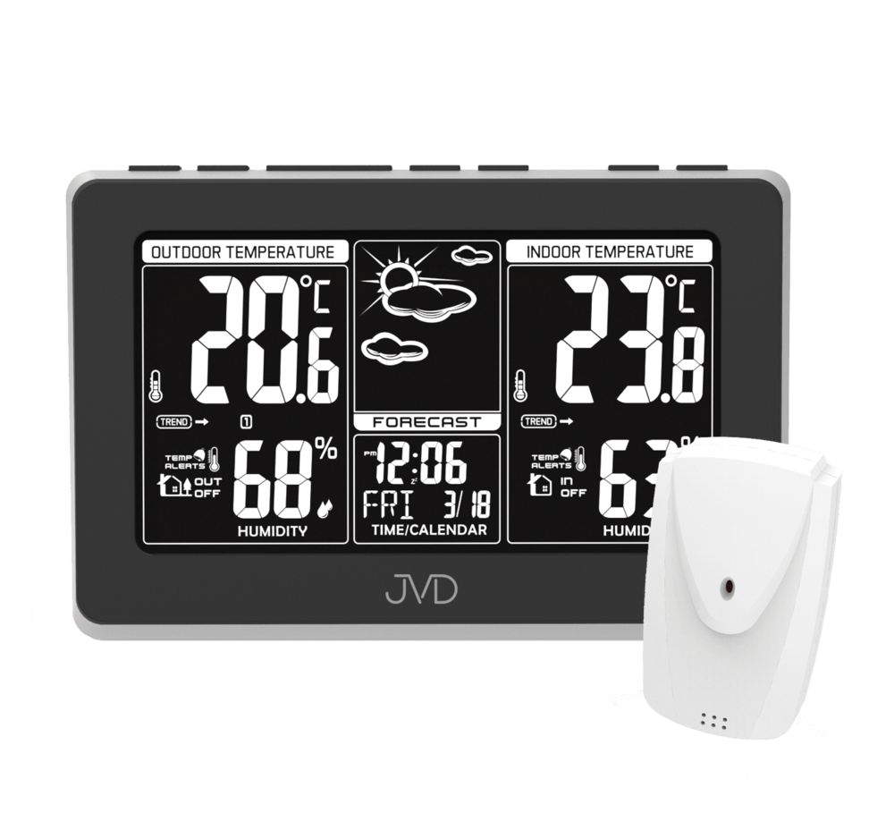 Rádiem řízená meteorologická stanice JVD RB658