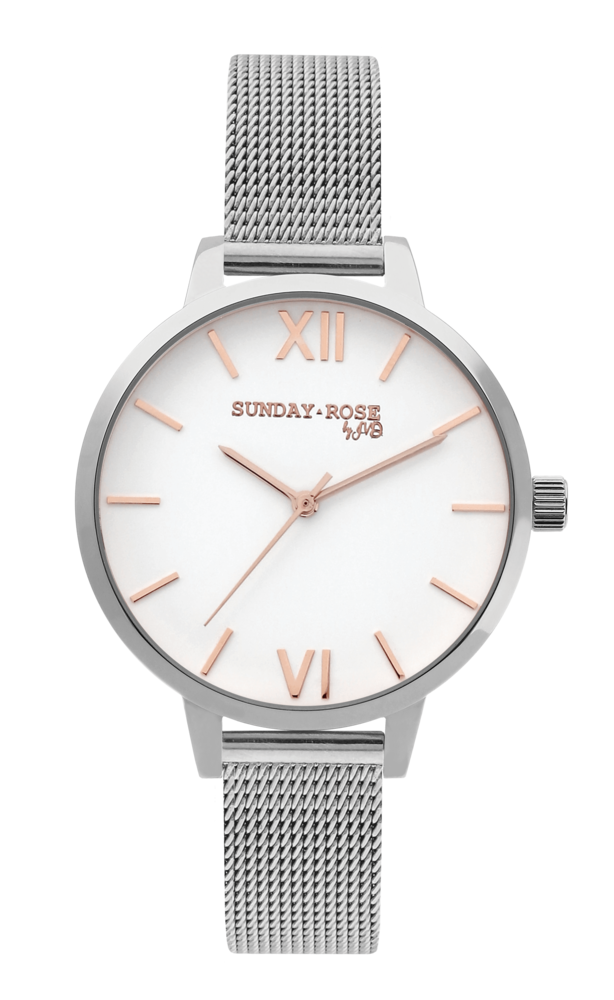 SUNDAY ROSE Fashion SILVER LOVE