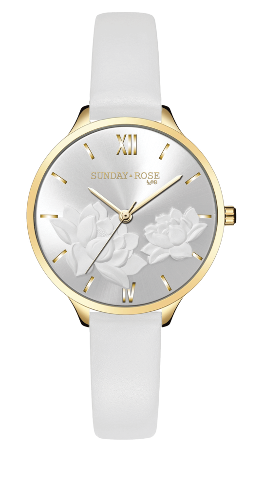 SUNDAY ROSE Fashion Pastel White SUN-F15