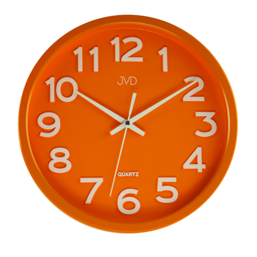 Hodiny JVD oranžové HX2413.6