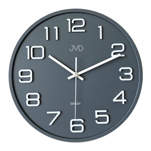 Hodiny JVD SWEEP šedé HX2472.1