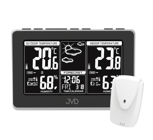 Rádiem řízená meteorologická stanice JVD RB658