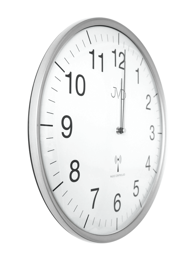 Rádiem řízene hodiny -stříbrné RH16.1