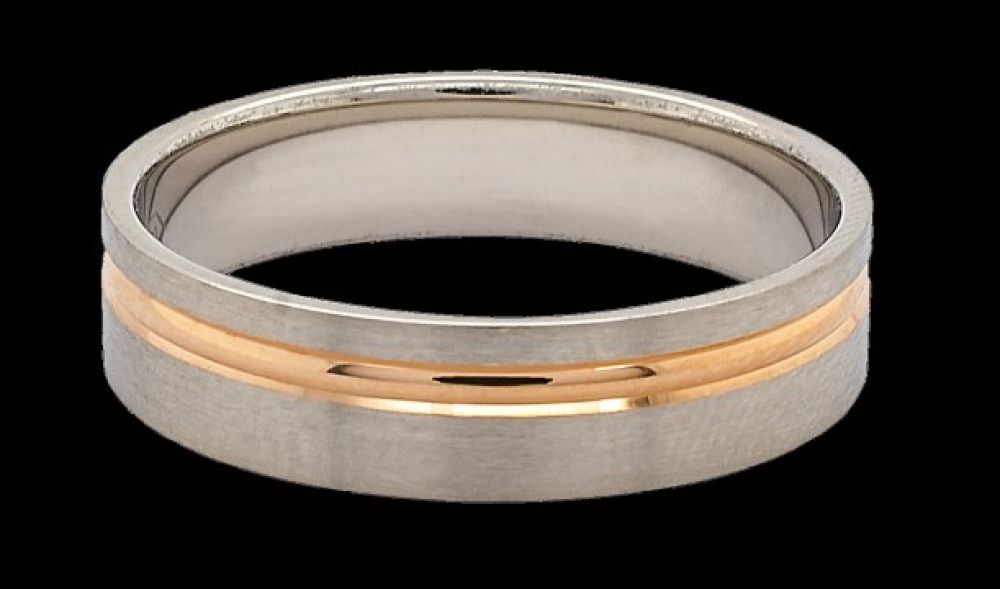 Stříbrné snubní prsteny C1182