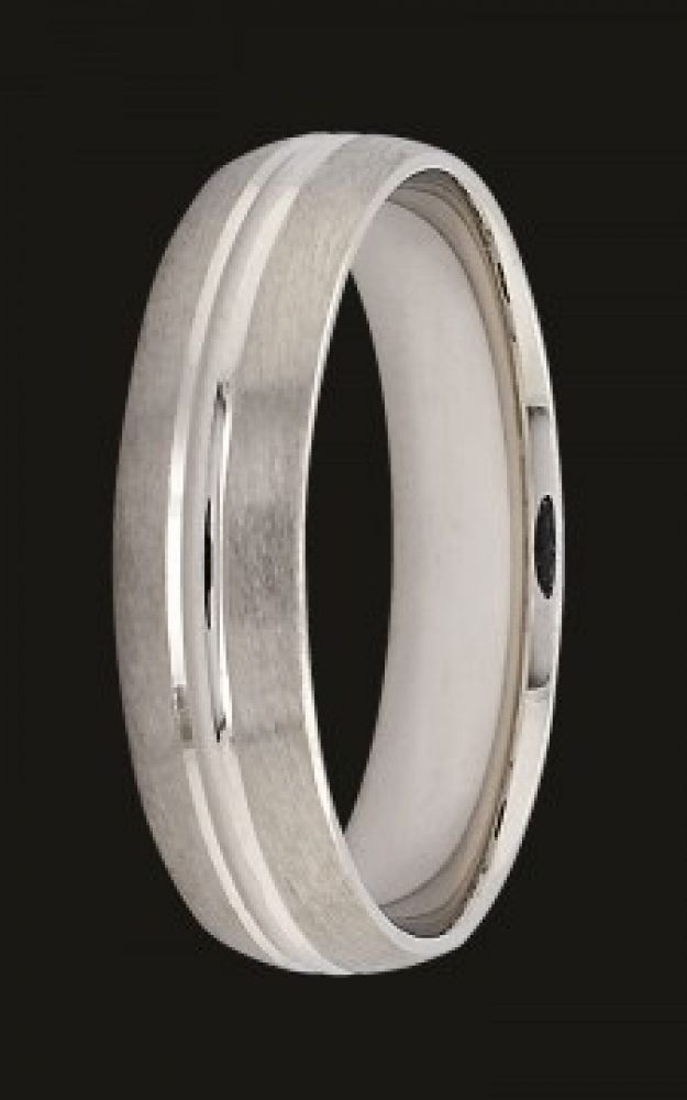 Stříbrné snubní prsteny C1006