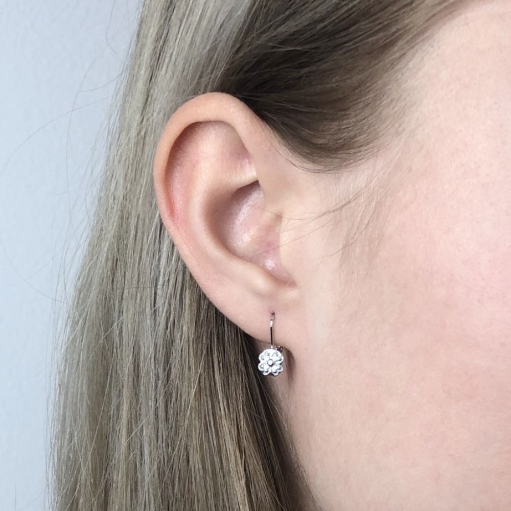 Stříbrné náušnice se zirkony