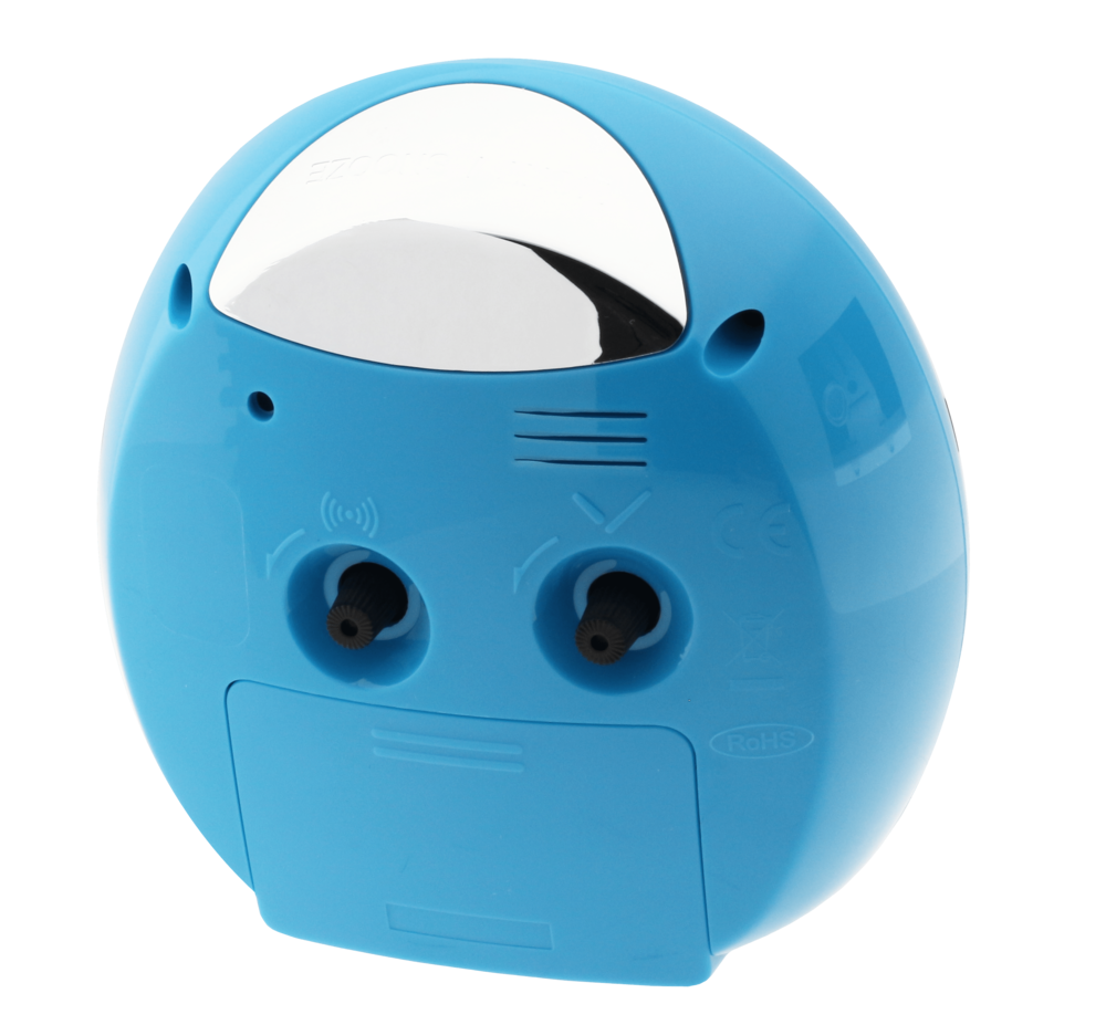 Budík Quartz JVD modrý SRP130.7