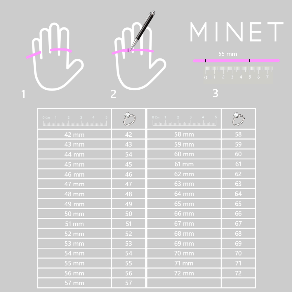 Stříbrný prsten MINET KŘÍŽEK s bílými zirkony vel. 60