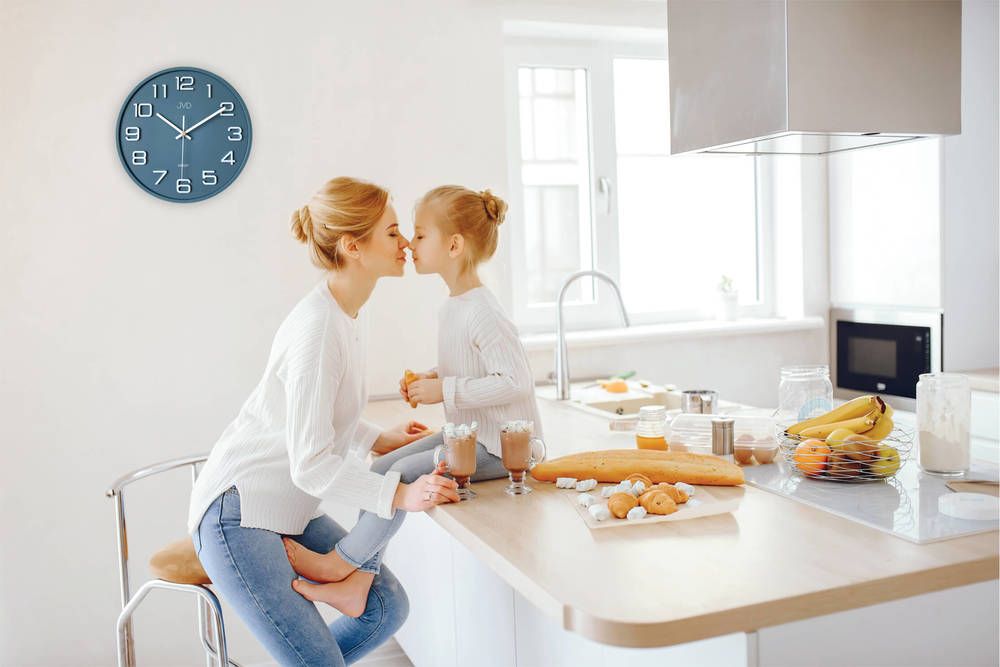 Hodiny JVD SWEEP modré HX2472.4