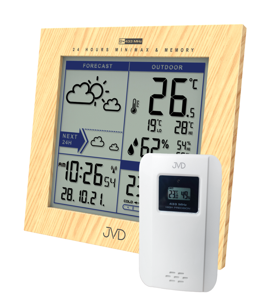 Rádiem řízená meteorologická stanice JVD RB9233.1
