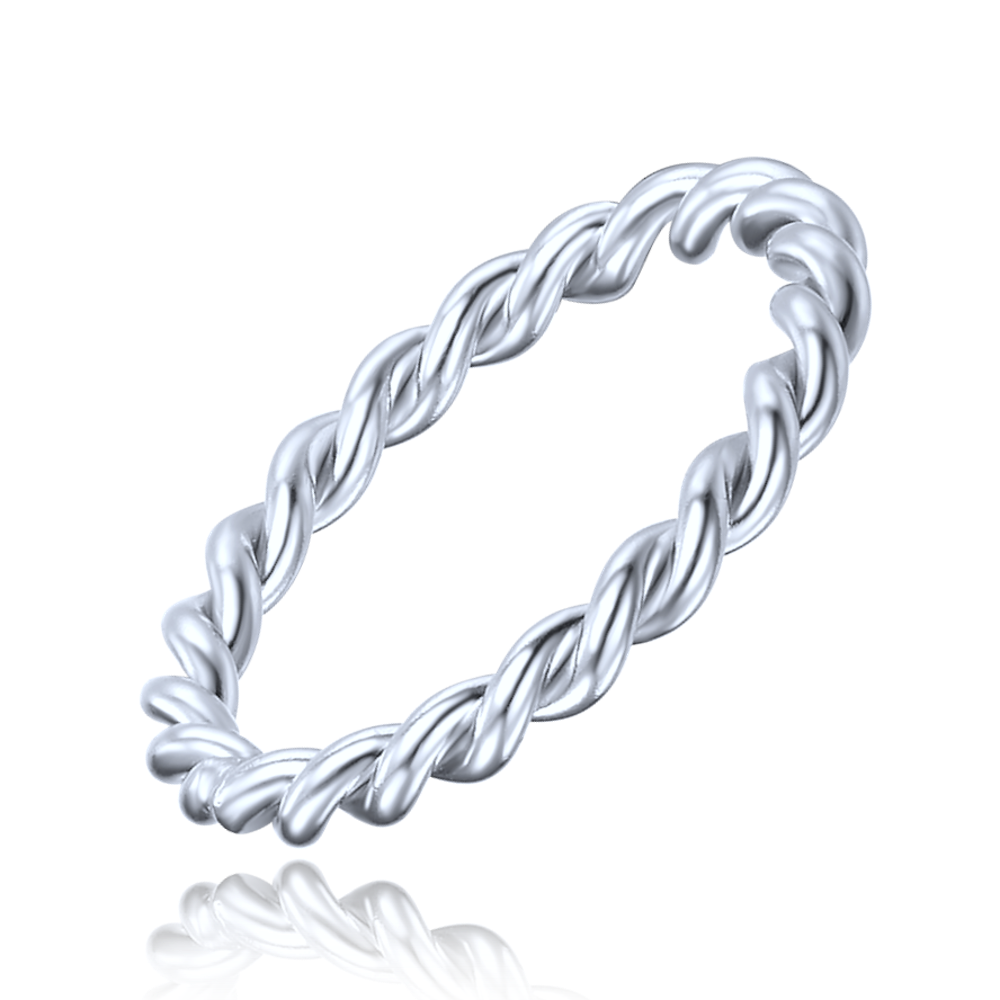 MINET Elegantní stříbrný prsten vel. 50