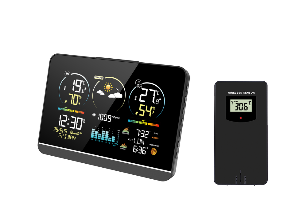 Rádiem řízená meteorologická stanice JVD RB3409
