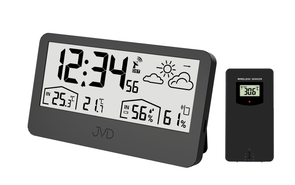 Rádiem řízená meteorologická stanice JVD RB3407.1