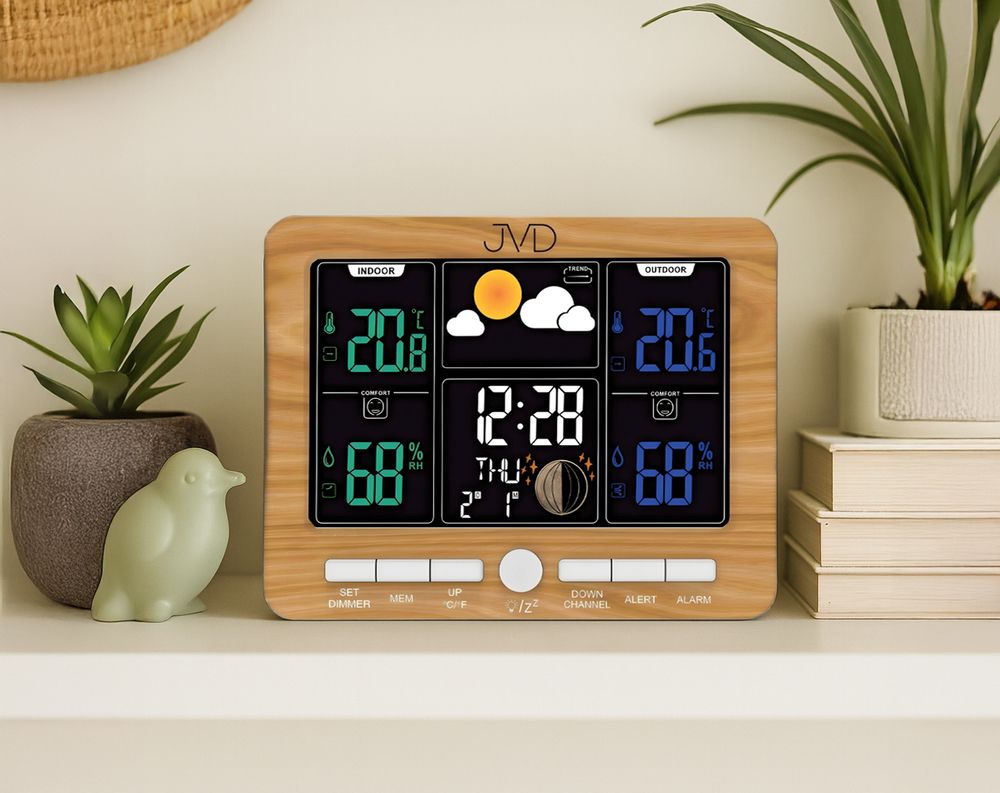 Rádiem řízená meteorologická stanice JVD RB6685.2