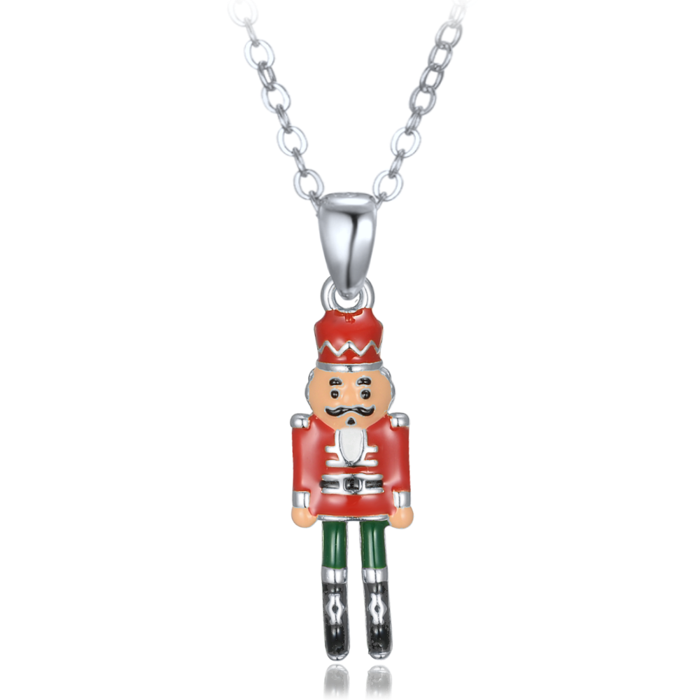 MINET Stříbrný náhrdelník louskáček