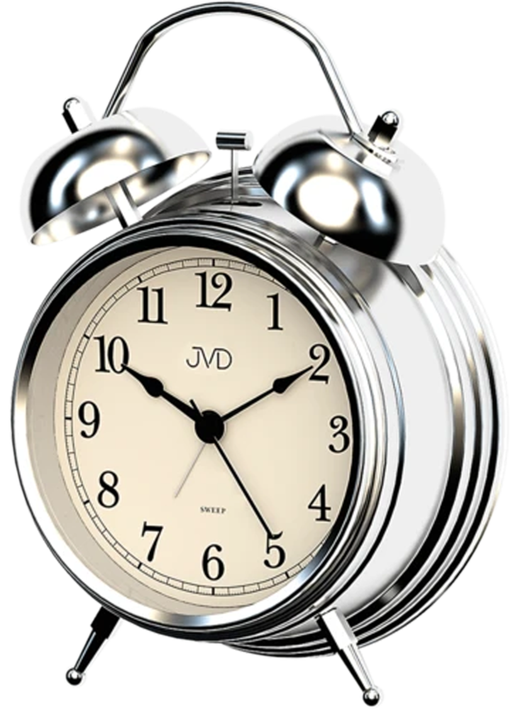 Ručkový budík JVD sweep SRP2217.1