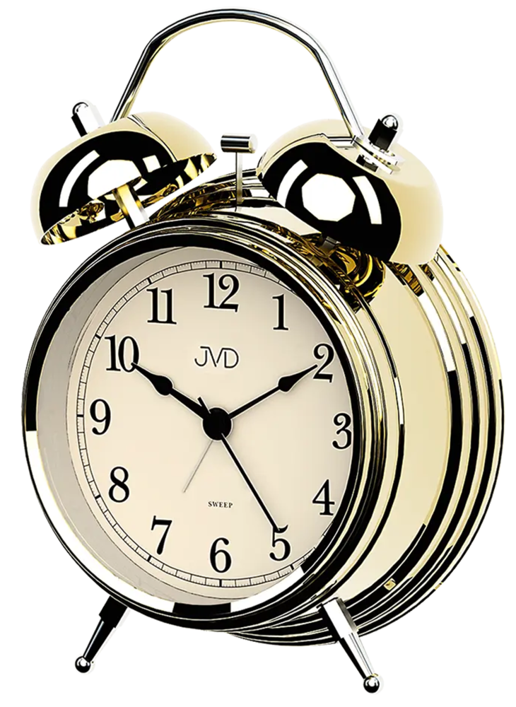 Ručkový budík JVD sweep SRP2217.2
