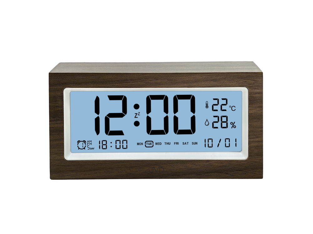 Budík svítící JVD SB2896