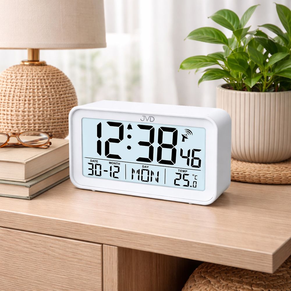 Rádiem řízený budik JVD RB3544.1