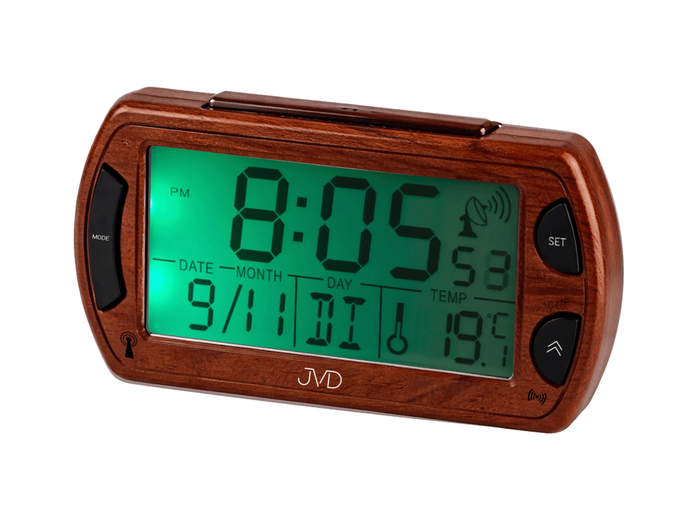 Radiem řízený budik JVD RB358.12
