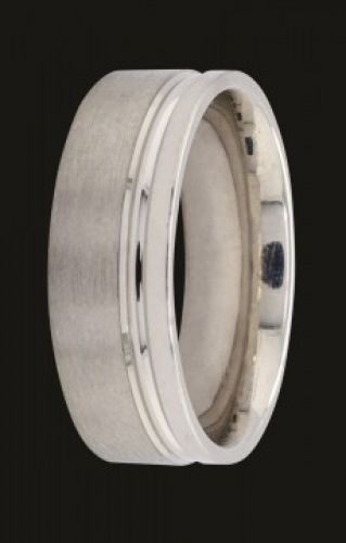 Stříbrné snubní prsteny SL5351