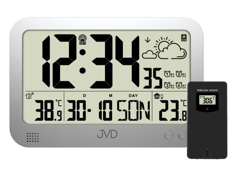 Rádiem řízené hodiny JVD RB3565.2
