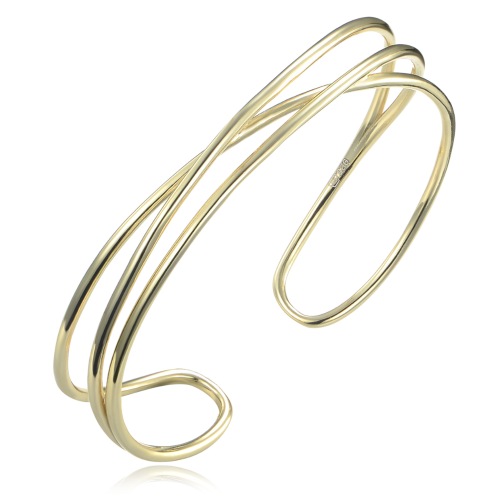 MINET Pozlacený stříbrný náramek Ag 925/1000 11,70g 