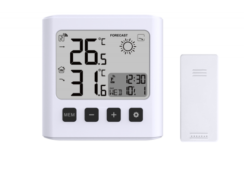 Rádiem řízený budík JVD RB777