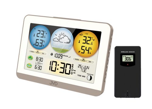 Rádiem řízená meteorologická stanice JVD RB3408