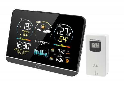 Rádiem řízená meteorologická stanice JVD RB3409