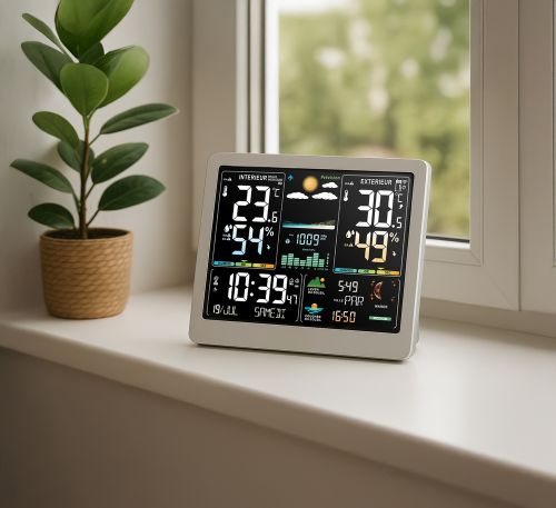 Rádiem řízená meteorologická stanice JVD RB3568