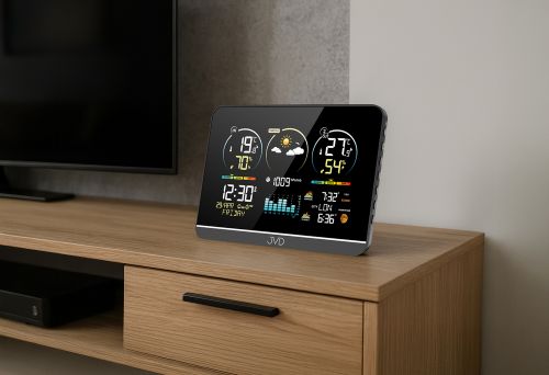 Rádiem řízená meteorologická stanice JVD RB3408