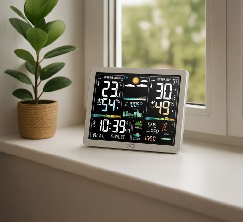 Rádiem řízená meteorologická stanice JVD RB3568