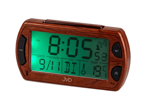 Radiem řízený budik JVD RB358.12
