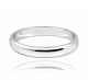 MINET+ Stříbrný snubní prsten 3.5 mm - vel. 58