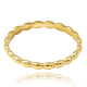 MINET Moderní zlatý prsten Au 585/1000 vel. 54 - 0,90g
