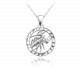 Stříbrný náhrdelník MINET Zodiac znamení RAK
